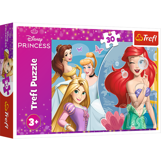 Изображение TREFL DISNEY PRINCESS dėlionė „Princesės", 30 det.