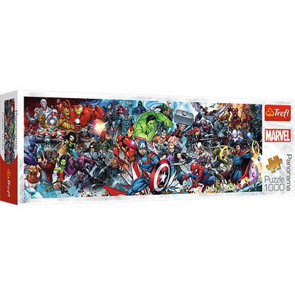 Изображение TREFL MARVEL panoraminė dėlionė, 1000 det.