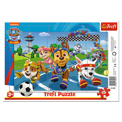 Attēls no TREFL PAW PATROL dėlionė „Šuniukai-patruliai“, 15 det.