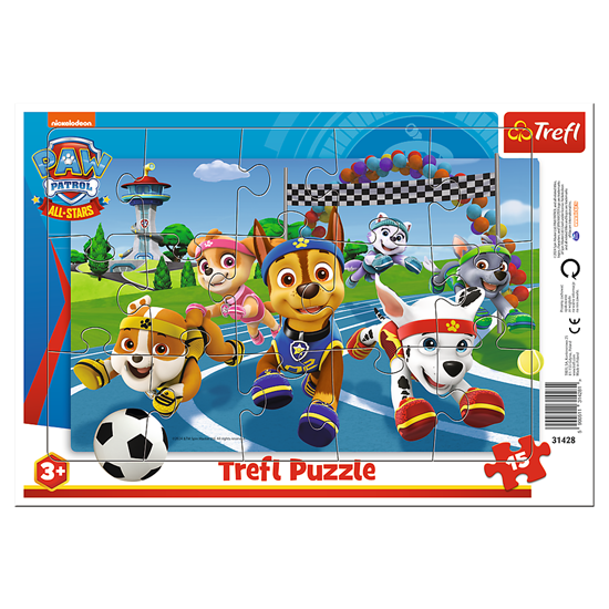 Изображение TREFL PAW PATROL dėlionė „Šuniukai-patruliai“, 15 det.