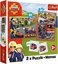 Picture of Trefl Puzzle 2w1 + memos Drużyna Strażaka Sama 93334 Trefl