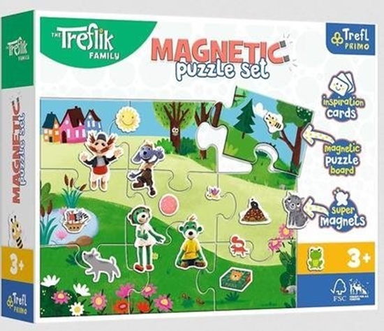 Picture of Trefl Puzzle magnetyczne Treflikowy dzień TREFL