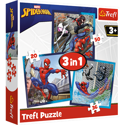 Picture of 3 dėlionių rinkinys TREFL SPIDER-MAN Žmogus-voras