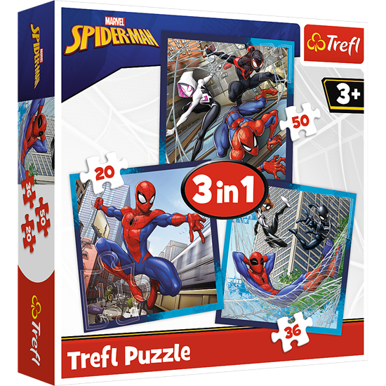 Picture of 3 dėlionių rinkinys TREFL SPIDER-MAN Žmogus-voras