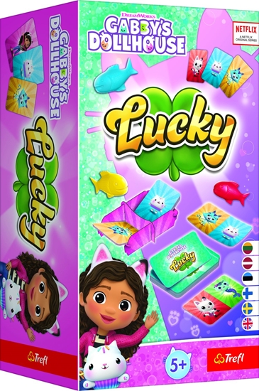 Изображение Trefl TREFL GABBY'S DOLLHOUSE Board Game Lucky