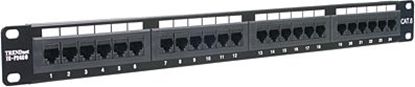 Attēls no TRENDnet Patch Panel Cat. 6 24x1GBE 19" TC-P24C6