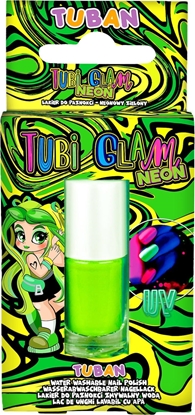 Attēls no TUBAN Lakier do paznokci Tubi Glam - zielony neon 5ml