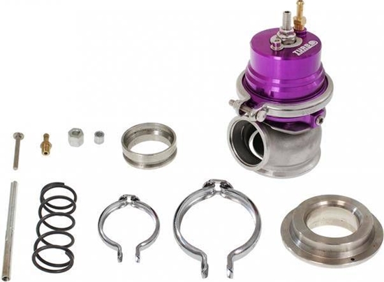 Изображение TurboWorks Wastegate zewnętrzny TurboWorks 60mm 1,6 Bar V-Band Purple