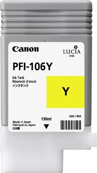 Picture of Tusz Canon Tusz PFI-106 Yellow (351201604)