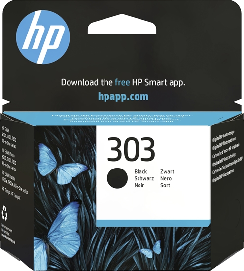 Изображение Tusz HP 303 Black Original Ink