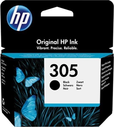 Attēls no Tusz HP HP oryginalny ink / tusz 3YM61AE#301, black, blistr, 120s, HP 305, HP DeskJet 2300, 2710, 2720, Plus 4100