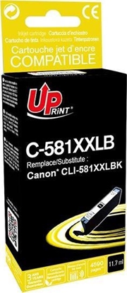 Attēls no Tusz UPrint UPrint kompatybilny ink / tusz z CLI-581BK XXL, black, 11,7ml, C-581XXLB, very high capacity, dla Canon PIXMA TR7550, TR8550, TS61