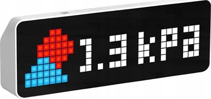 Attēls no Ulanzi Zegar Stacja Pogody WiFi PIXEL Clock TC001