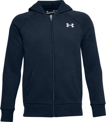 Attēls no Under Armour Bluza Under Armour Y Rival Cotton FZ Hoodie Jr 1357613 408