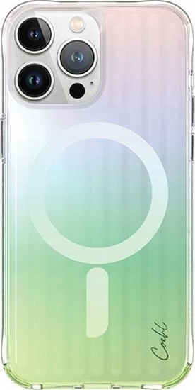 Изображение Uniq UNIQ etui Coehl Linear iPhone 15 Pro 6.1" Magnetic Charging opal/iridescent