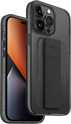 Attēls no Uniq UNIQ etui Heldro Mount do iPhone 14 Pro Max 6,7" szary/vapour smoke