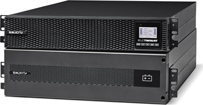 Изображение UPS Salicru Salicru SLC-6000-TWIN RT3 zasilacz UPS Podwójnej konwersji (online) 6 kVA 6000 W 2 x gniazdo sieciowe