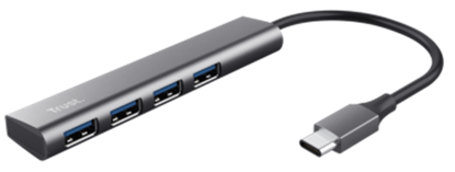 Attēls no USB hubs Tust Halyx 4 PORT USB-C