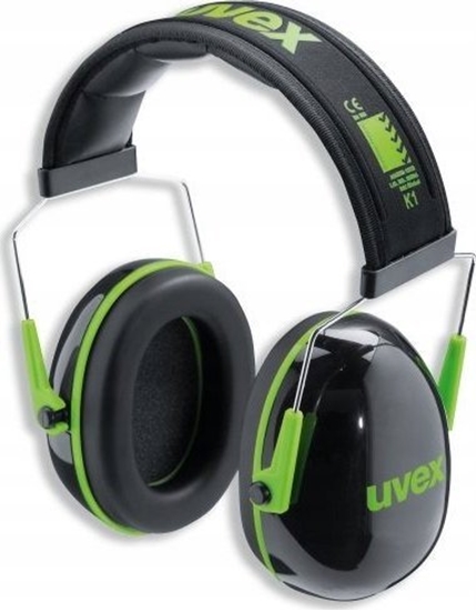 Picture of uvex capsule ear prot. K1 black/green