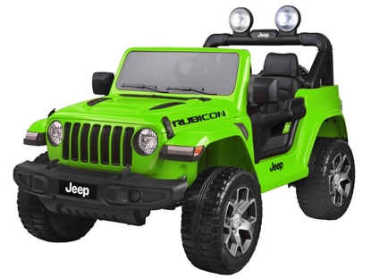 Attēls no Vaikiškas elektromobilis "JEEP Wrangler Rubicon", Žalias