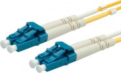 Изображение Value VALUE Patchcord światłowodowy 9/125um LC-LC 0.5m żółty