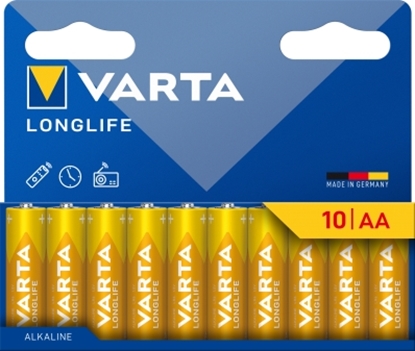 Изображение Varta Batterie LONGLIFE  AA  NEU        10St.