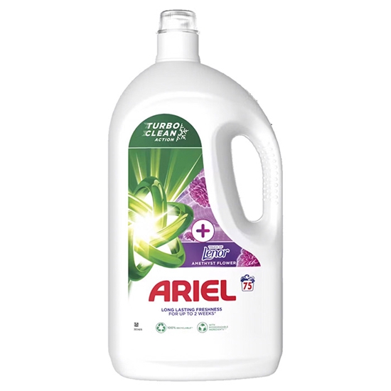 Изображение Veļas mazg.līdz. Ariel amethyst floral 75MR 3.75l