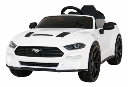 Изображение Vienvietis elektromobilis Ford Mustang GT, baltas