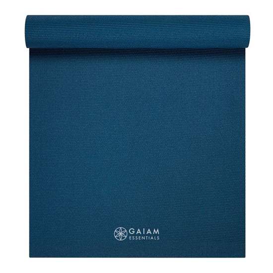 Picture of Vingrošanas paklājiņš Gaiam Essentials 6 mm with heart Navy 63314