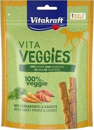 Attēls no Vitakraft Vitakraft Pies Veggies Sticks Batat Marchew 2x11g