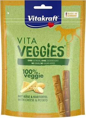 Attēls no Vitakraft Vitakraft Pies Veggies Sticks Ser Ziemniak 2x11g