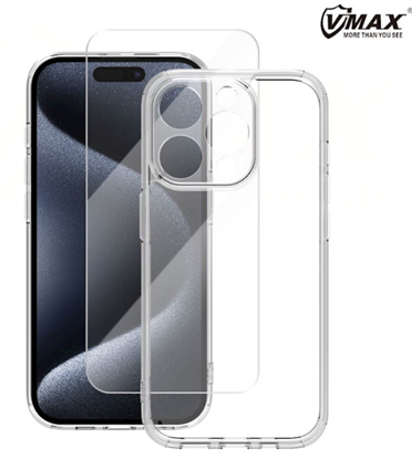 Picture of Vmax Set MagSafe Case + Tempered Glass 2,5D for Apple iPhone 16