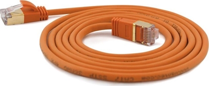 Изображение Wantec Wantec Patchkabel SSTP CAT7 Ste. CAT6a d=4mm 1,50m orange