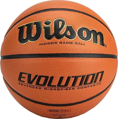 Изображение Wilson Piłka do koszykówki Evolution Pomarańczowa r. 6 (WTB0586XBEMEA)