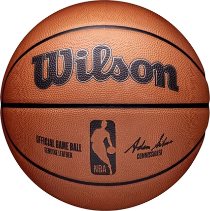 Изображение Wilson Wilson NBA Official Game Ball WTB7500ID Pomarańczowe 7