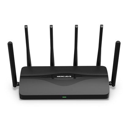 Изображение Wireless Router|MERCUSYS|Router|IEEE 802.11a/b/g|IEEE 802.11n|IEEE 802.11ac|IEEE 802.11ax|3x2.5GbE|LAN \ WAN ports 1|Number of antennas 6|MR47BE