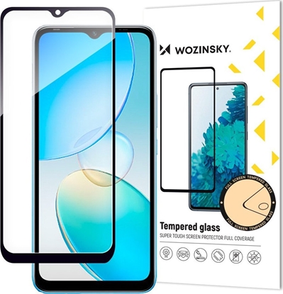 Изображение Wozinsky Wozinsky Full Glue szkło hartowane Infinix Hot 12i na cały ekran z ramką czarny (case friendly)