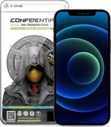 Изображение X-One Protektor LCD X-ONE Extreme Shock Eliminator 4th gen. Privacy - do iPhone 14 Pro Max