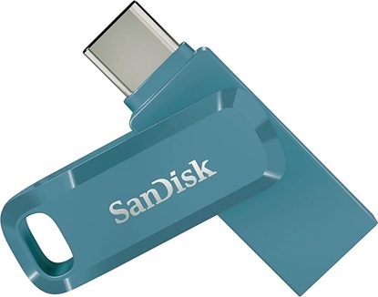 Attēls no Zibatmiņa SanDisk Ultra Dual Drive Go USB-A / USB Type-C 256GB Navagio Bay 