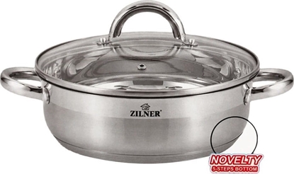 Attēls no Zilner GARNEK STAL.NIERDZ. PŁASKI 3.5L 24CM ZILNER ZL-7403