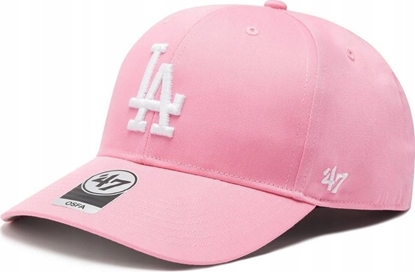 Attēls no 47 Brand 47 Brand MLB Los Angeles Dodgers Jr Cap B-RAC12CTP-RSA-KID Różowe One size