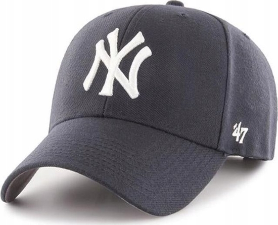 Picture of 47 Brand 47 Brand New York Yankees MVP Cap B-MVP17WBV-NYB Granatowe One size