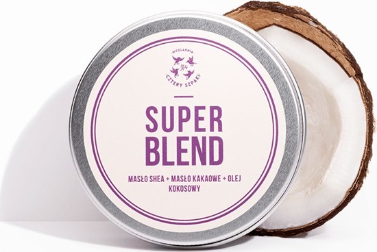 Изображение 4szpaki Masło do ciała Super Blend shea/kakao/kokos 150ml