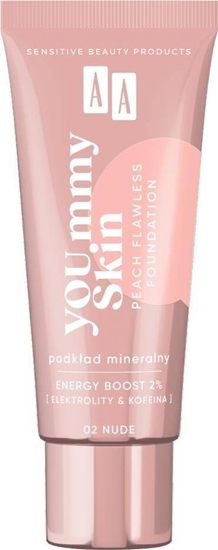 Picture of AA YOU.mmy Skin Peach Flawless Foundation podkład mineralny 02 Nude 30ml