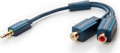 Picture of Adapter AV Clicktronic Adapter Y MP3 - Długość kabla 0.1 m