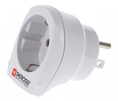 Attēls no Adapteris JAV kištukas - Schuko lizdas 115V 15A SKROSS