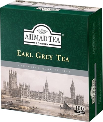 Изображение Ahmad Tea AHMAD.EARL GREY 100TB AHMAD TEA ( 2 G X 100 TOREBEK) 595