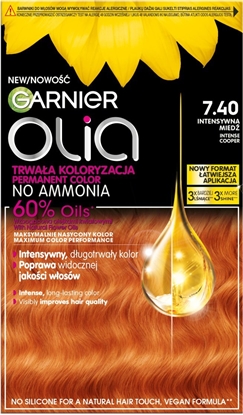 Attēls no Alkotest GARNIER_Olia farba do włosów 7.40 Intense Copper