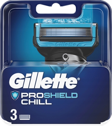 Attēls no Alkotest GILLETTE_Proshield Chill 3 wymienne ostrza 3szt.