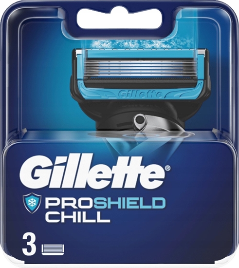 Изображение Alkotest GILLETTE_Proshield Chill 3 wymienne ostrza 3szt.